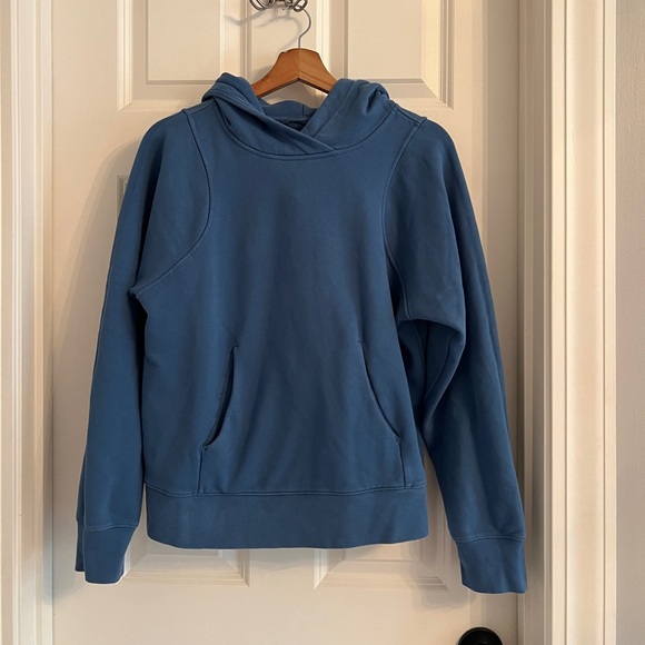 Lululemon Loungeful Hoodie in Soft Denim | Size 8 - Picture 6 of 11